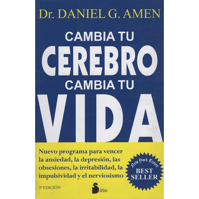 Libro Cambia Tu Cerebro Cambia Tu Vida Dr Daniel Amen