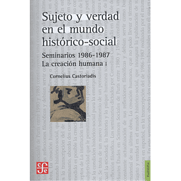 Libro Sujeto Y Verdad En El Mundo Historico social Corneli
