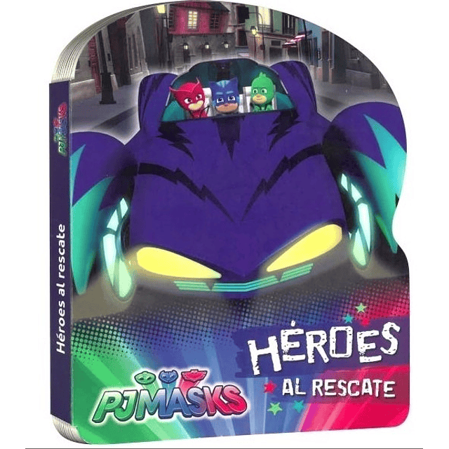 Heroes Al Rescate Pj Mask libros Con Forma 