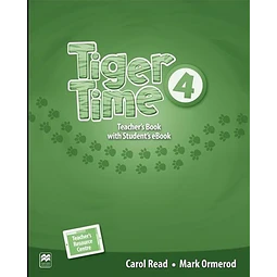 Tiger Time 4 Teacher's Book + Ebook Pack