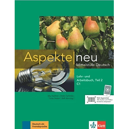 Aspekte Neu C1 Tail 2 Lehrbuch + Arbeitsbuch + Audio Cd