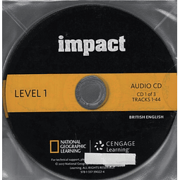 Impact 1 Audio short Print Run Audio Format 