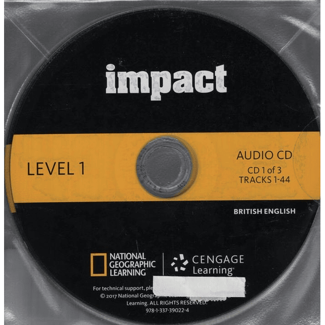 Impact 1 Audio short Print Run Audio Format 