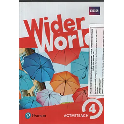 Wider World 4 formato Cd rom Teacher Active Teach