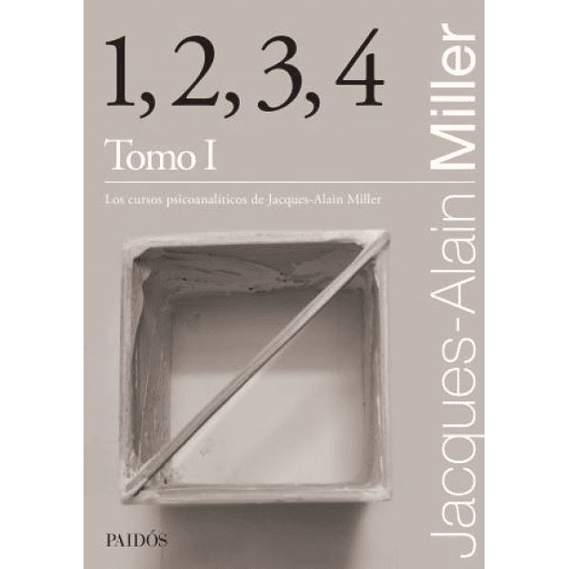 Libro 1 2 3 4 Tomo 1 Jacques alain Miller