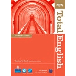 New Total English Intermediate Teacher's Book + Cd rom