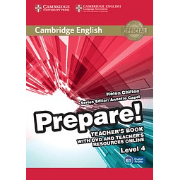 Prepare 4 Teacher's Book + Dvd + Online Resources