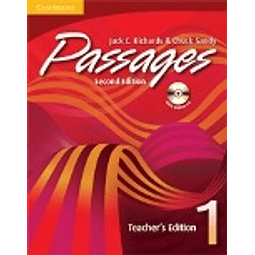 Passages 1 Teacher's Edition + Audio Cd 2nd edition 