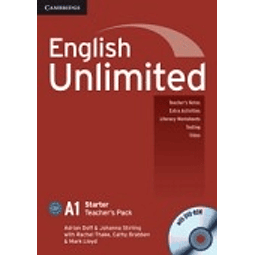 English Unlimited Starter A1 Teacher's Pack teacher's Boo