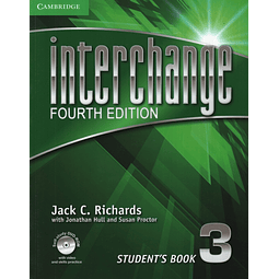 Interchange 3 4th edition Student's Book + Dvd rom
