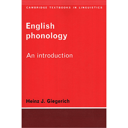 English Phonology An Introduction