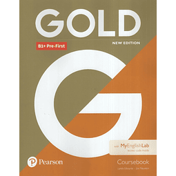 Gold B1+ Pre first new Edition Coursebook + My English L