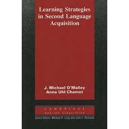 Learning Strategies In Second Language Acquisition