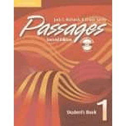 Passages 1 Student's Book + Audio Cd + Cd rom 2nd edition