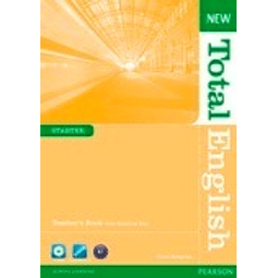 New Total English Starter Teacher's Book + Cd rom