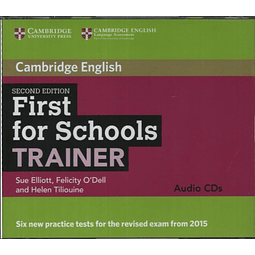 First For Schools Trainer 2nd edition formato Cd 