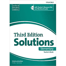 Solutions Elementary 3rd edition Teacher's Book + Multir