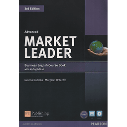 Market Leader Advanced 3rd edition Coursebook + Dvd rom