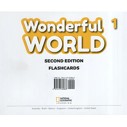 Wonderful World 1 2nd edition Flashcards