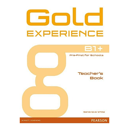 Gold Experience B1+ Teacher's Book