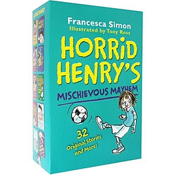 Horrid Henry's Mischievous Mayhem Book Set 10 Books Fr