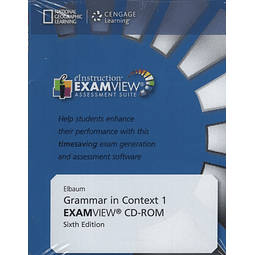 Grammar In Context 1 6th edition Examview Cd rom