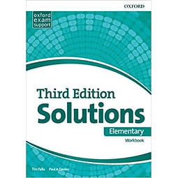 Solutions Elementary 3rd edition Workbook