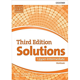 Solutions Upper intermediate 3rd edition Workbook + Audi