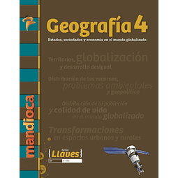 Geografia 4 Serie Llaves Libro + Codigo De Acceso Mand