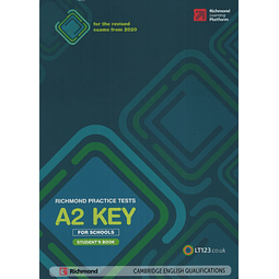 Richmond Practice Tests A2 Key Student's Book exam 2020 