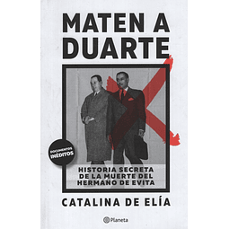 Libro Maten A Duarte Catalina De Elia