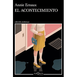 Libro El Acontecimiento Annie Ernaux