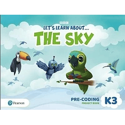 Let's Learn About The Sky K3 Pre coding Project Book