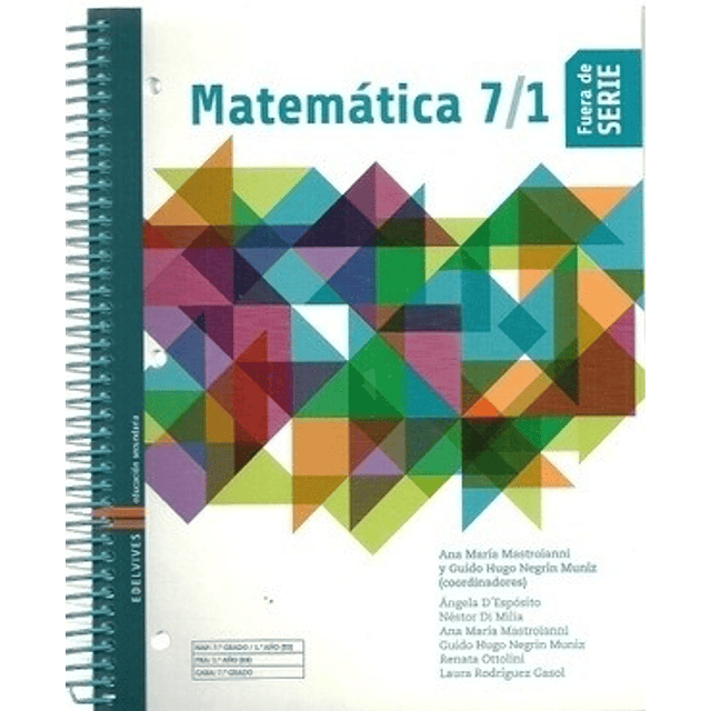 Matematica 7 1 Fuera De Serie