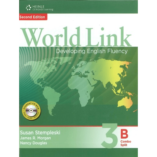 *world Link 3b Student's Book + Cd rom 2nd edition 