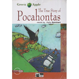 The True Story Of Pocahontas + Audio Cd Green Apple 1