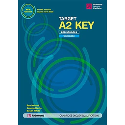 Target A2 Key For Schools Workbook exam 2020 