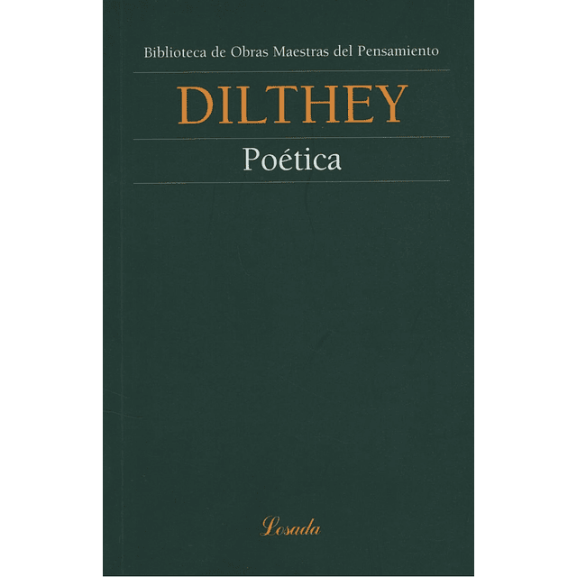 Poetica Dilthey Losada