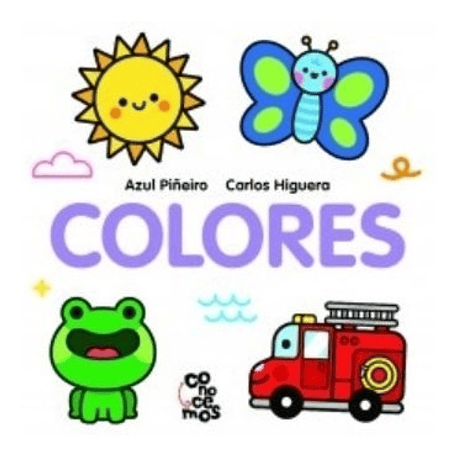 Libro Colores Piñeiro Higuera en Imprenta Mayuscula 