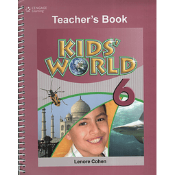 Kid's World 6 Teacher's Book + Audio Cd