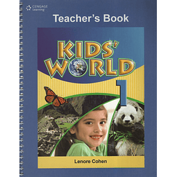 Kid's World 1 Teacher's Book + Audio Cd