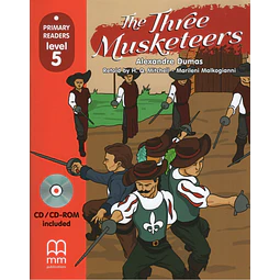 The Three Musketeers + Audio Cd Primary Readers Level 5 M