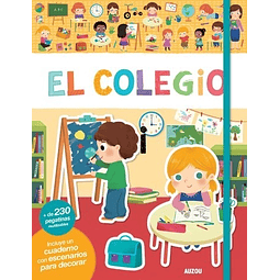 Libros De Stickers El Colegio