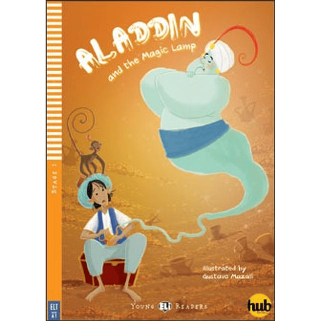 Aladdin And The Magic Lamp + Multi rom Young Hub Readers S