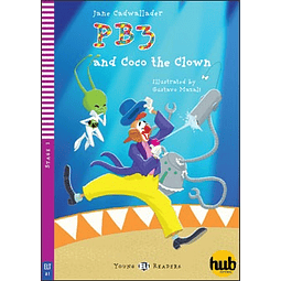 Pb3 And Coco The Clown + Audio Cd Young Hub Readers Stage