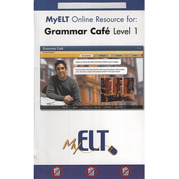 Grammar Cafe Level 1 My Elt Online Resource