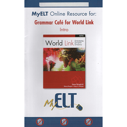 Grammar Cafe For World Link Intro