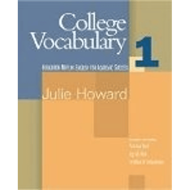 College Vocabulary 1 Book