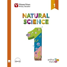 Natural Science 1 Book + Audio Cd Active Class Vicens Vi