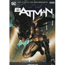 Batman Volumen 2 Arkham City Colrccion 80 Aniversario